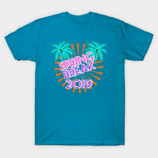 Spring Break 2019 Official T-Shirt by Basement Mastermind T-Shirt